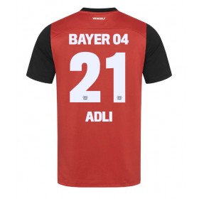 Bayer Leverkusen Amine Adli #21 Hemmakläder 2024-25 Kortärmad